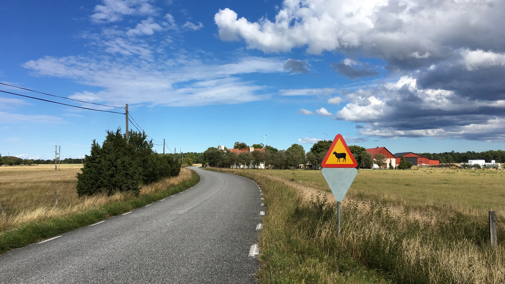 A photo taken at Fleringe on Gotland.