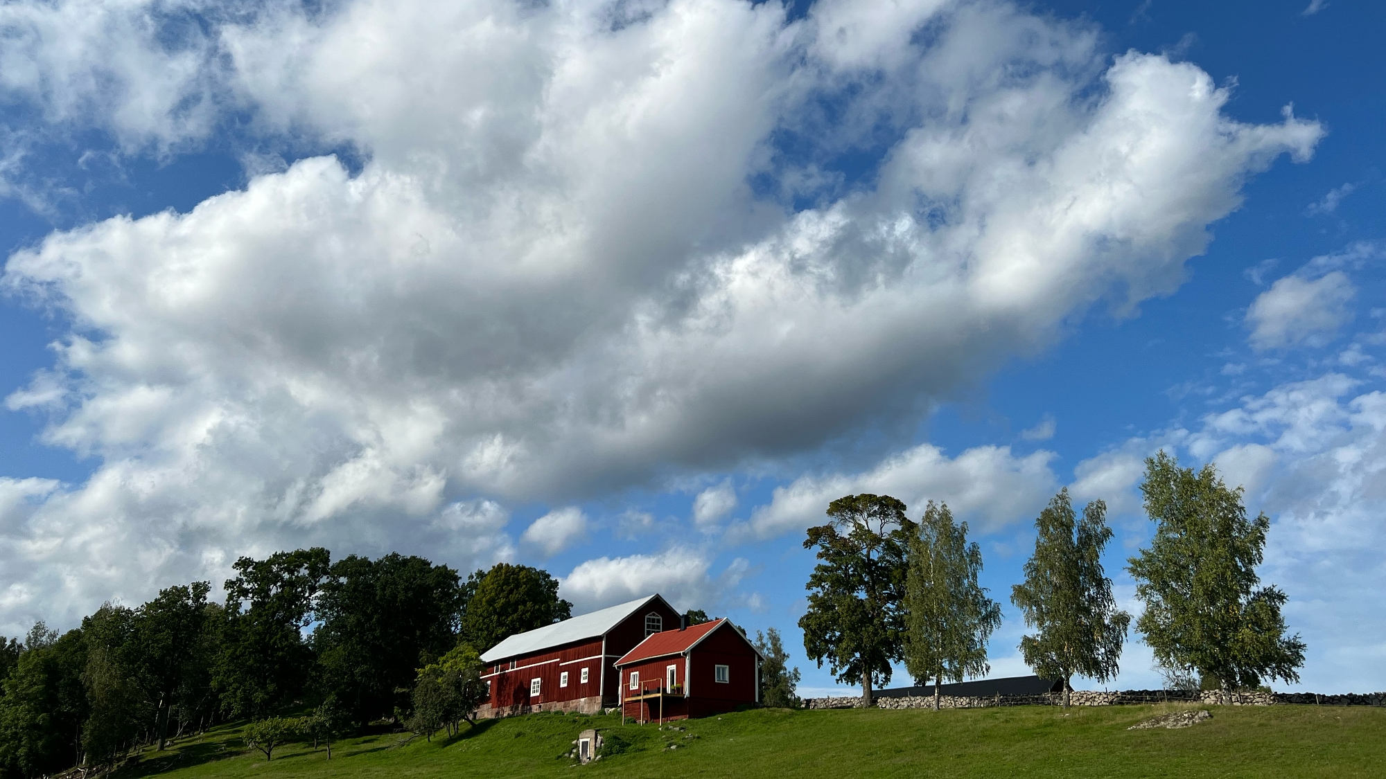 A photo taken near Tåby in Vikbolandet.