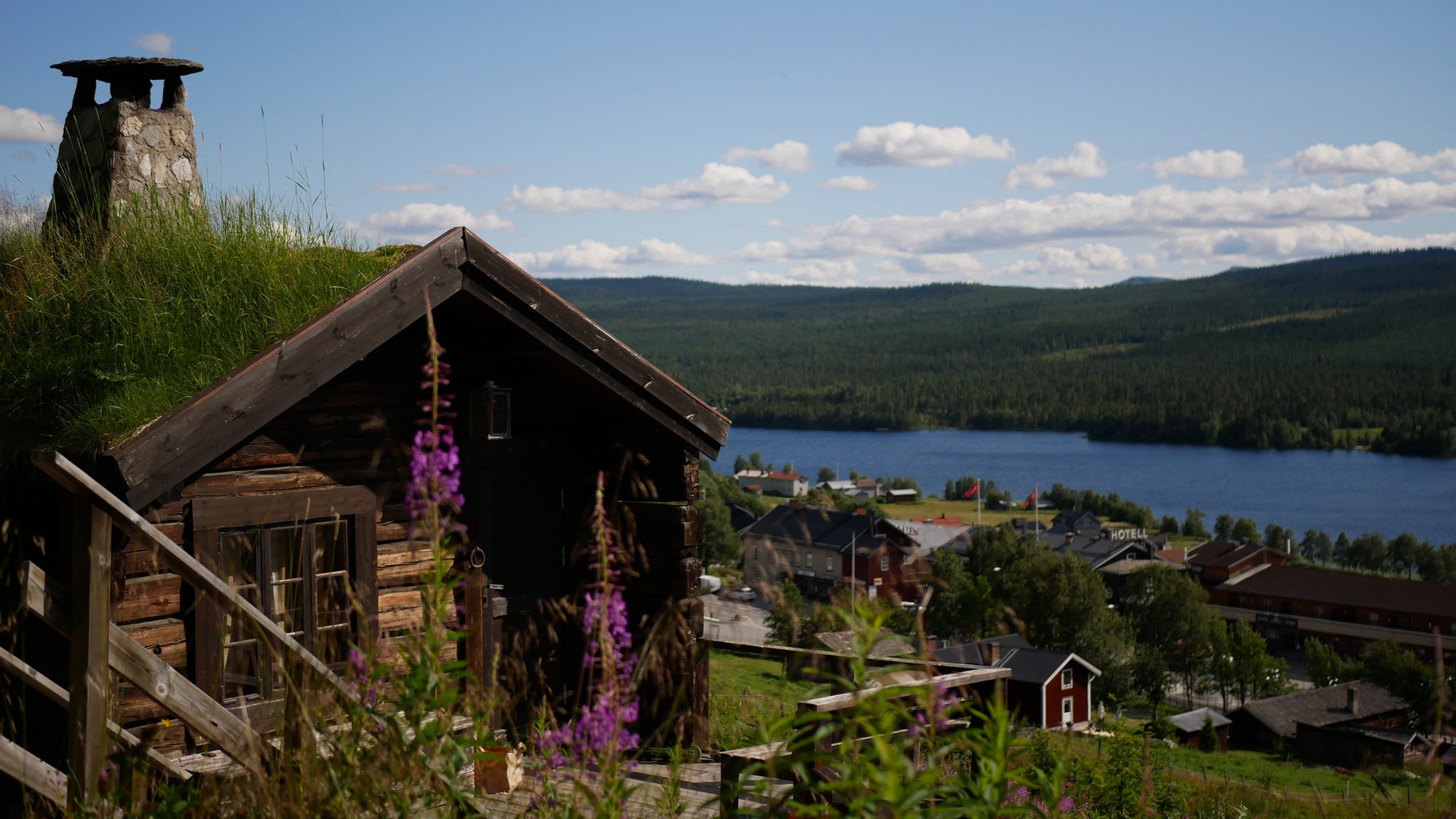 A photo taken in Funäsdalen in Härjedalens kommun.