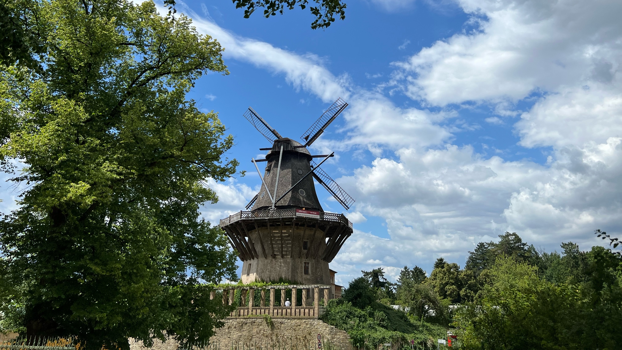 A photo taken at the Historische Mühle am Schloss Sanssouci in Potsdam.