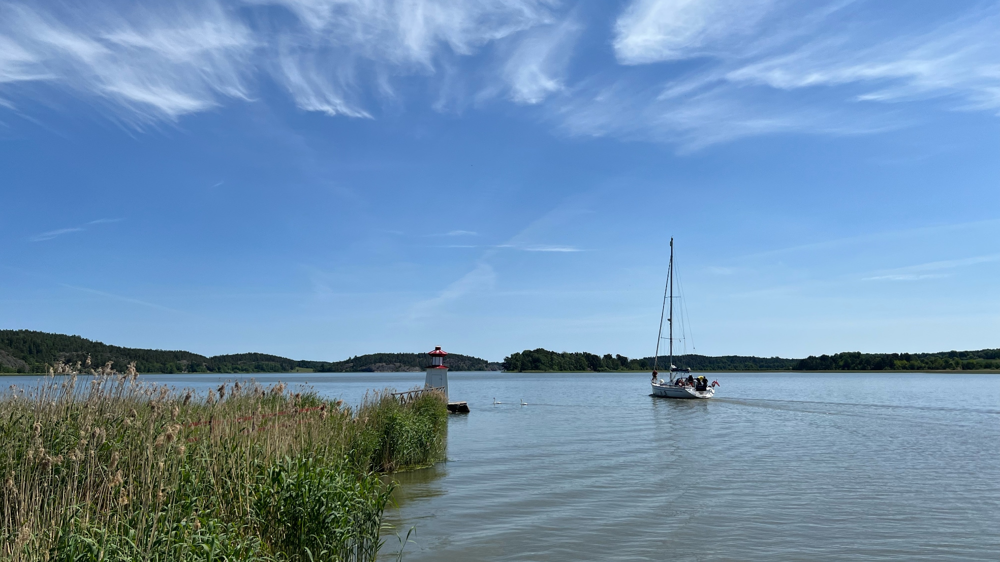 A photo taken in Mem along Göta kanal.