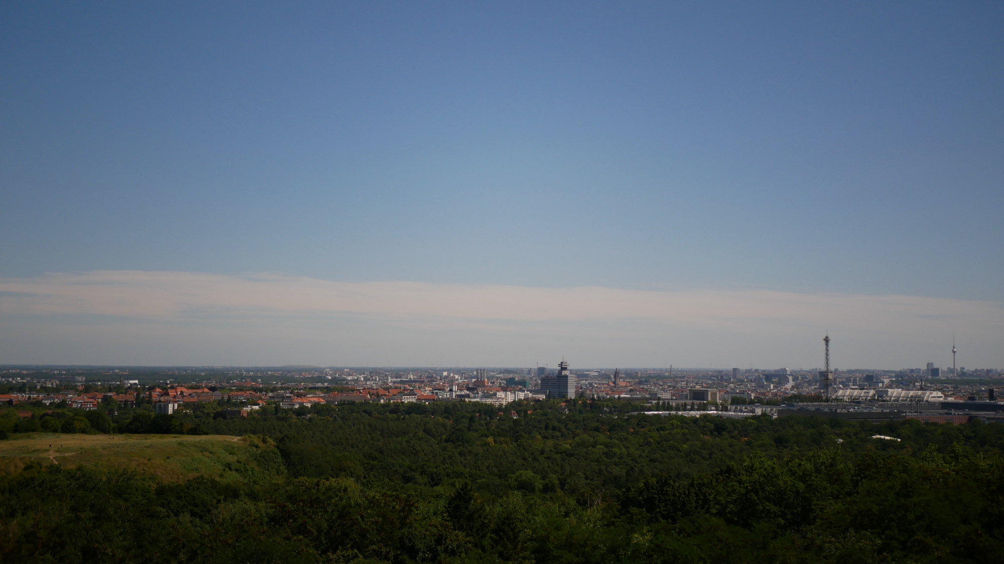 A photo taken at the Teufelsberg in Berlin.