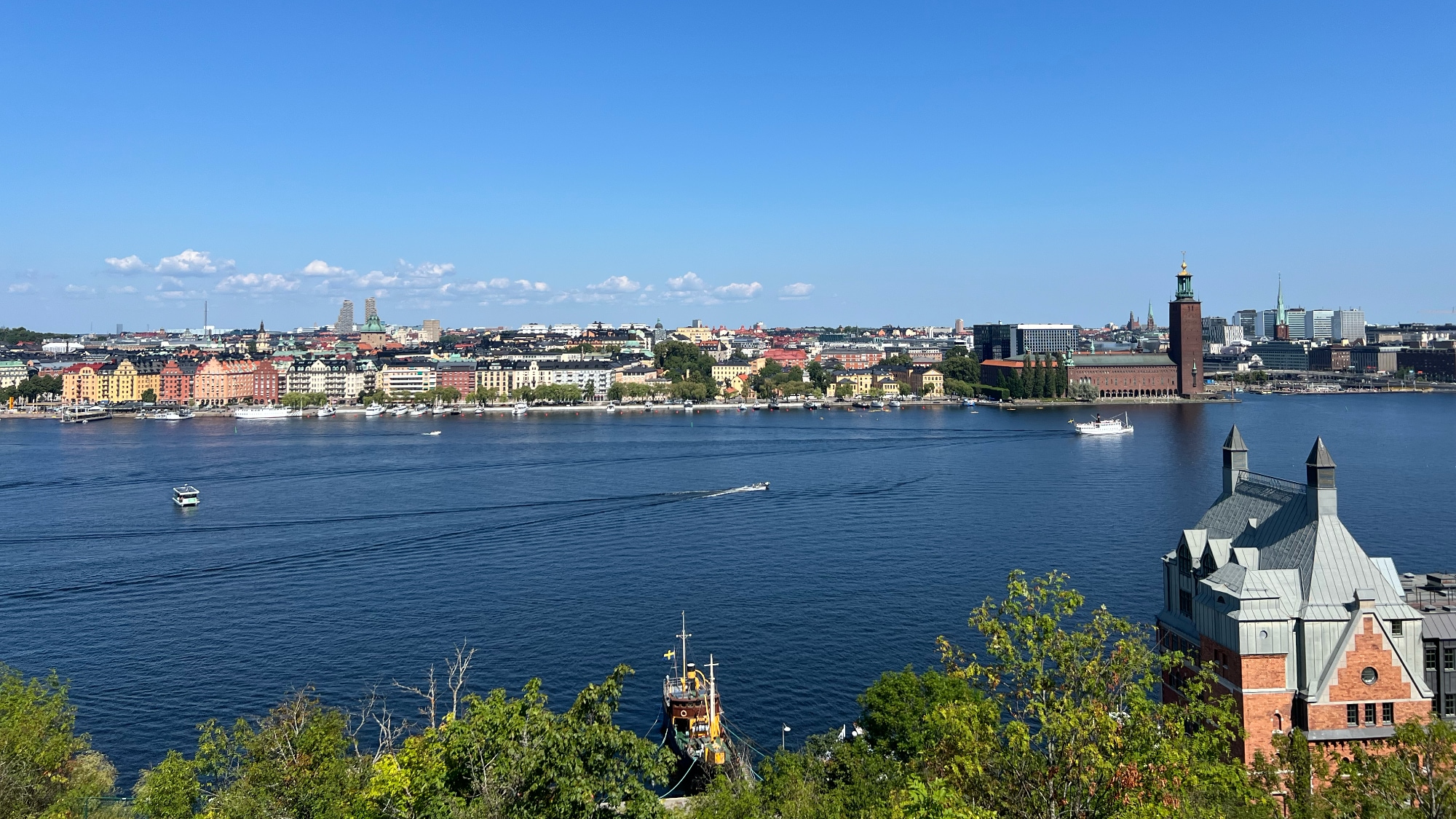 A photo taken at Skinnarviksberget in Södermalm in Stockholm.