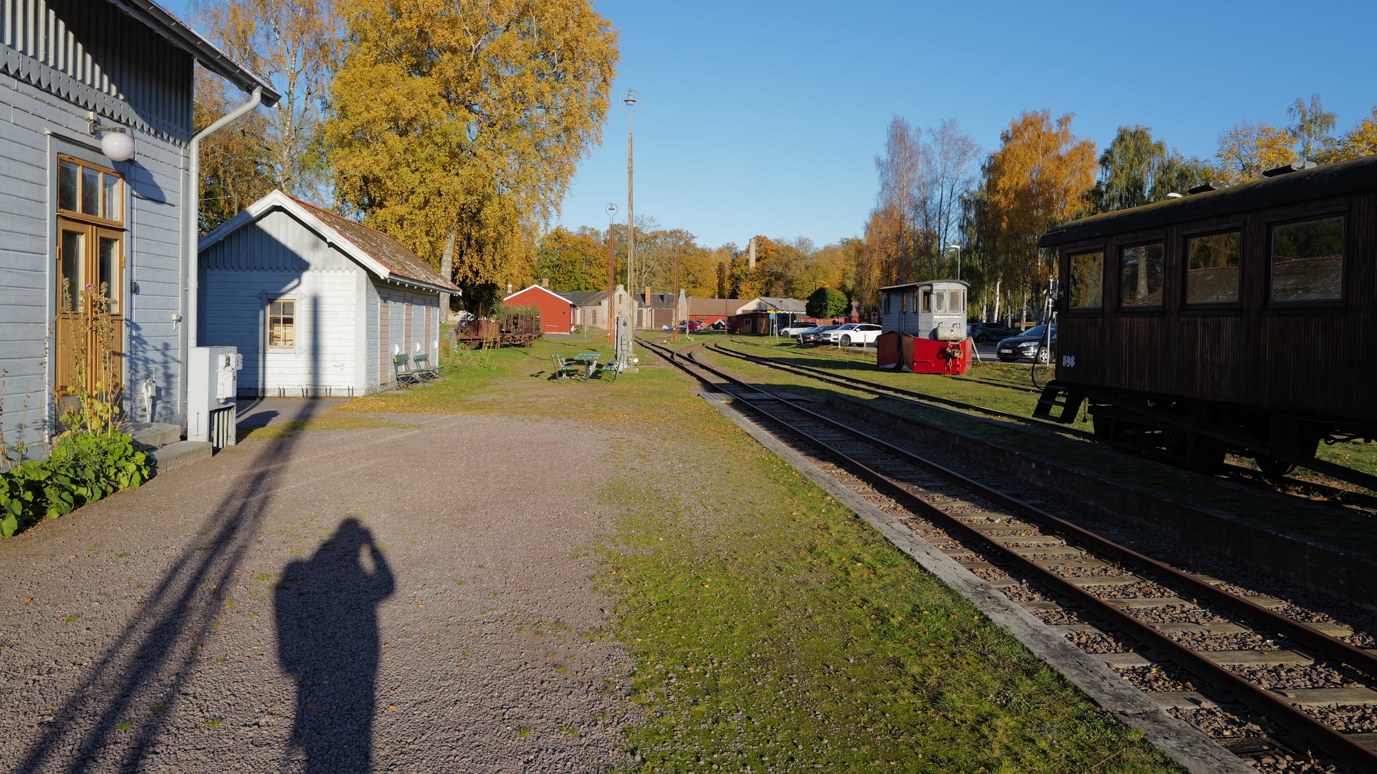A photo taken at Järnvägsstation in Vadstena.