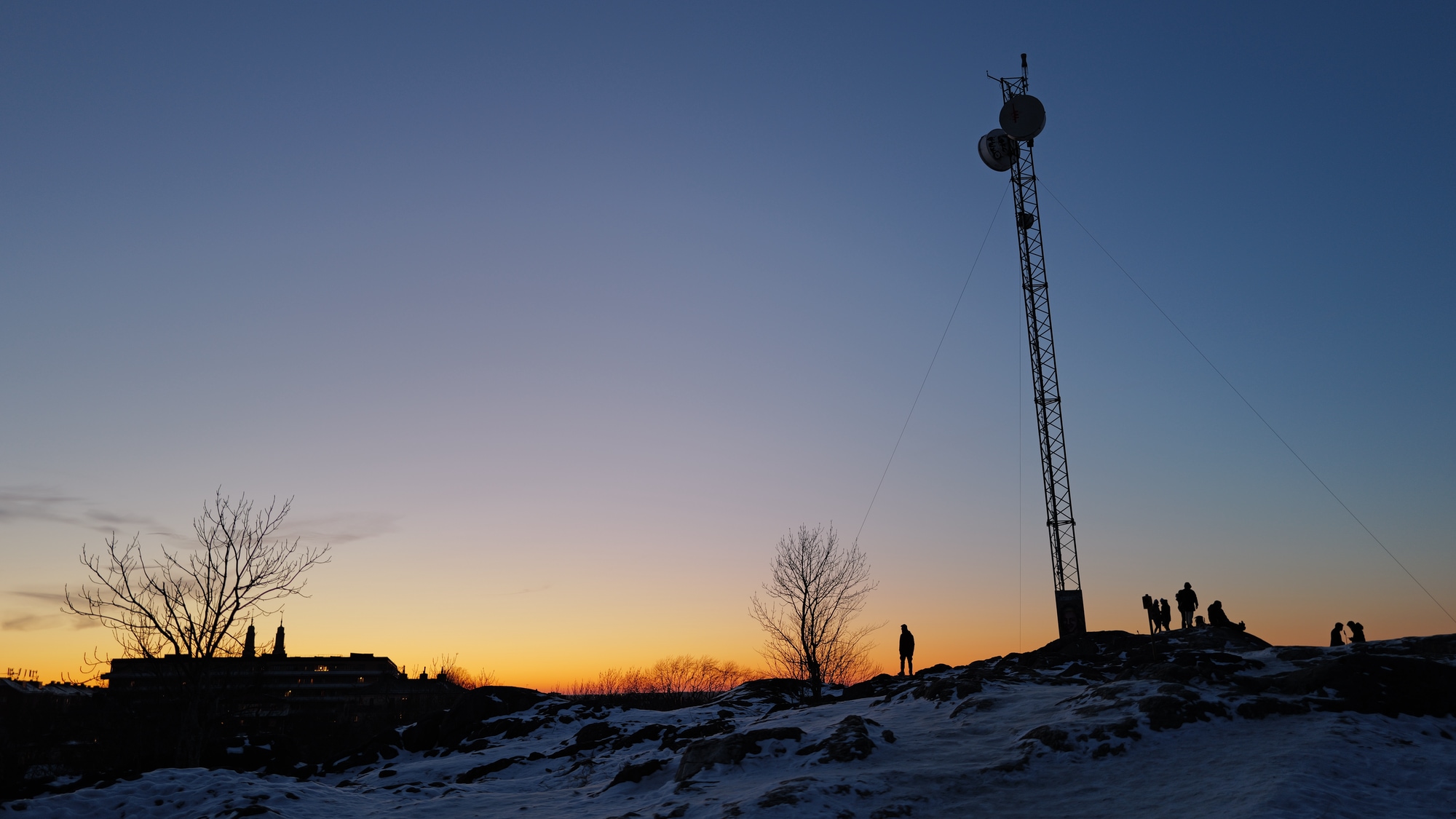 A photo taken at Skinnarviksberget in Södermalm in Stockholm.